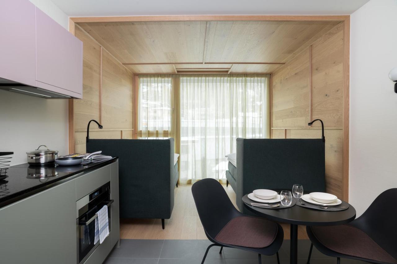 Ferienwohnung Townhouse N9 St. Moritz Exterior foto