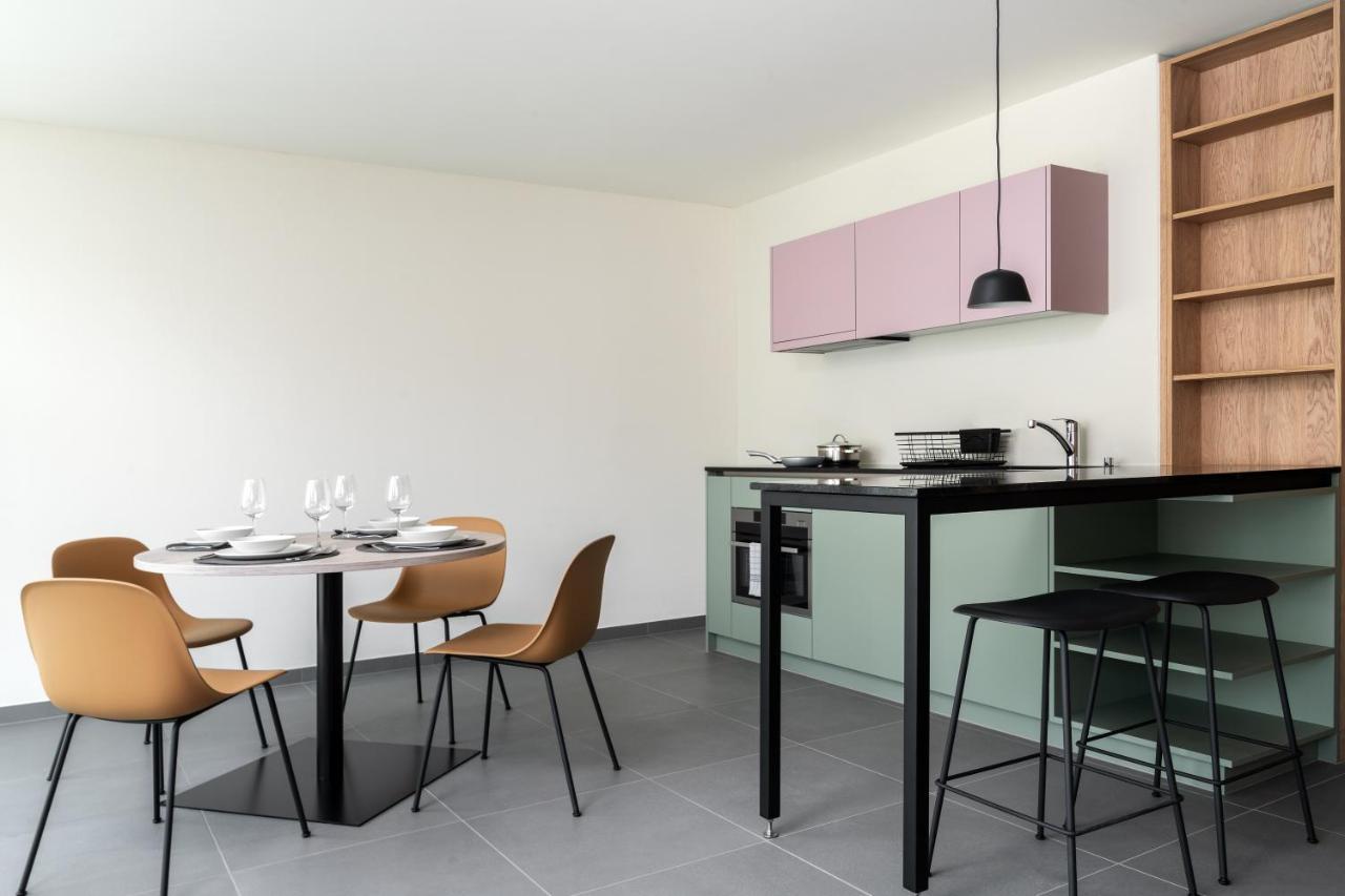 Ferienwohnung Townhouse N9 St. Moritz Exterior foto