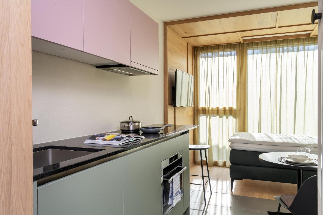 Ferienwohnung Townhouse N9 St. Moritz Exterior foto
