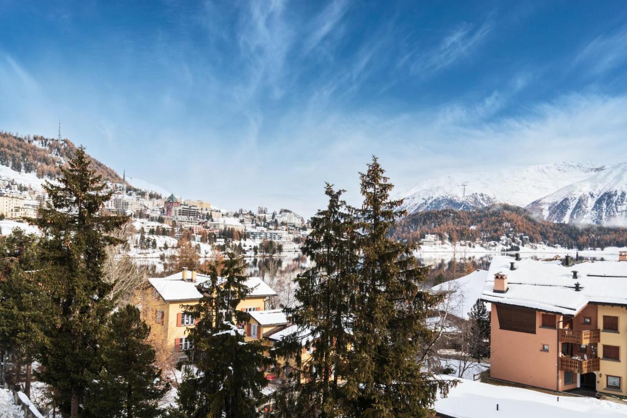 Ferienwohnung Townhouse N9 St. Moritz Exterior foto
